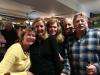 Friends Carol, Susan, Molly, Dave & Rick joined the New Year’s Day party at Bourbon St. photo by Terry Sullivan